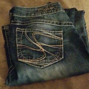 Silver jeans